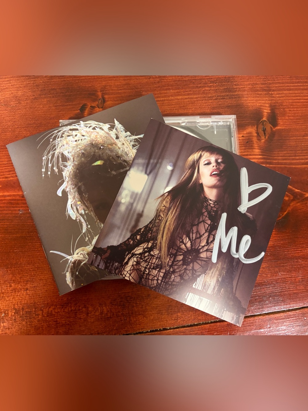 SIGNED Miley Cyrus - Something Beautiful CD